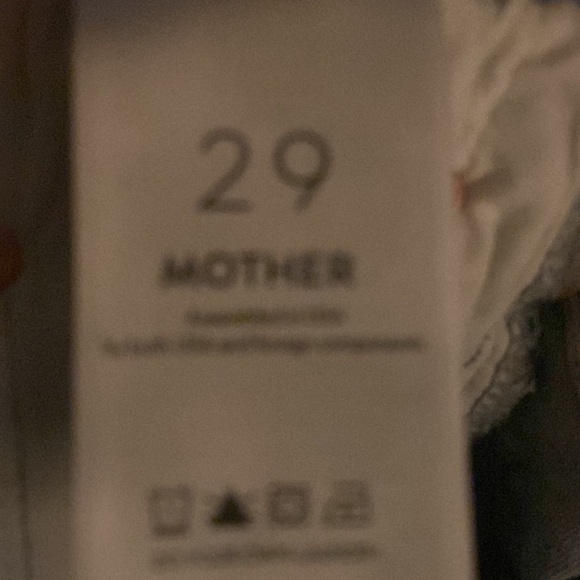 MOTHER the weekender fray Light Blue Distressed Flare Jeans - Picture 6 of 6